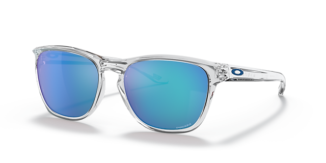 Manorburn Glanzend transparant KunststofSunglass Frames van B24, Hoekweergave