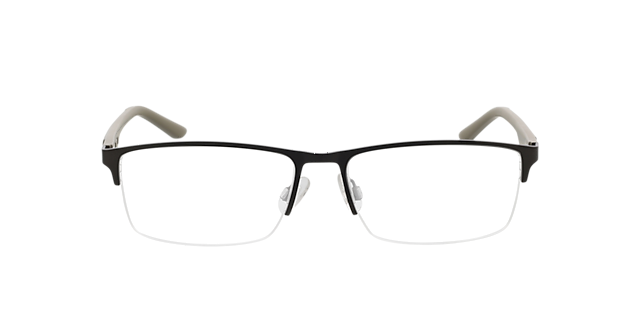 PU0373O Grijs MetaalEyeglass Frames van B24, Vooraanzicht