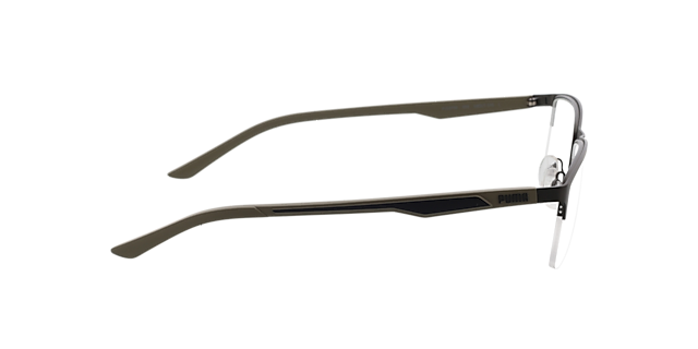 PU0373O Grijs MetaalEyeglass Frames van B24, Zijaanzicht