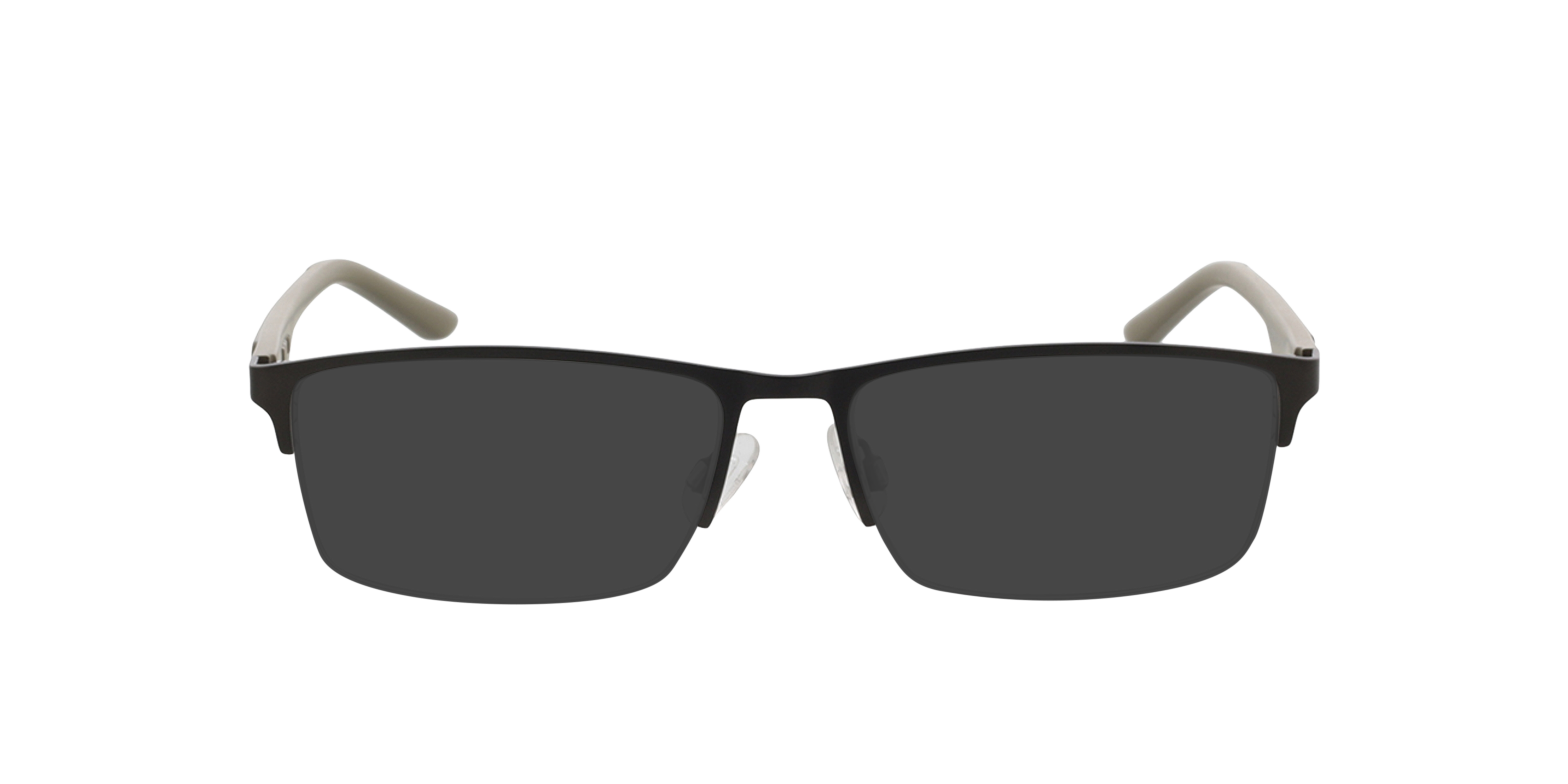 PU0373O Grijs MetaalEyeglass Frames van B24, met getinte lenzen