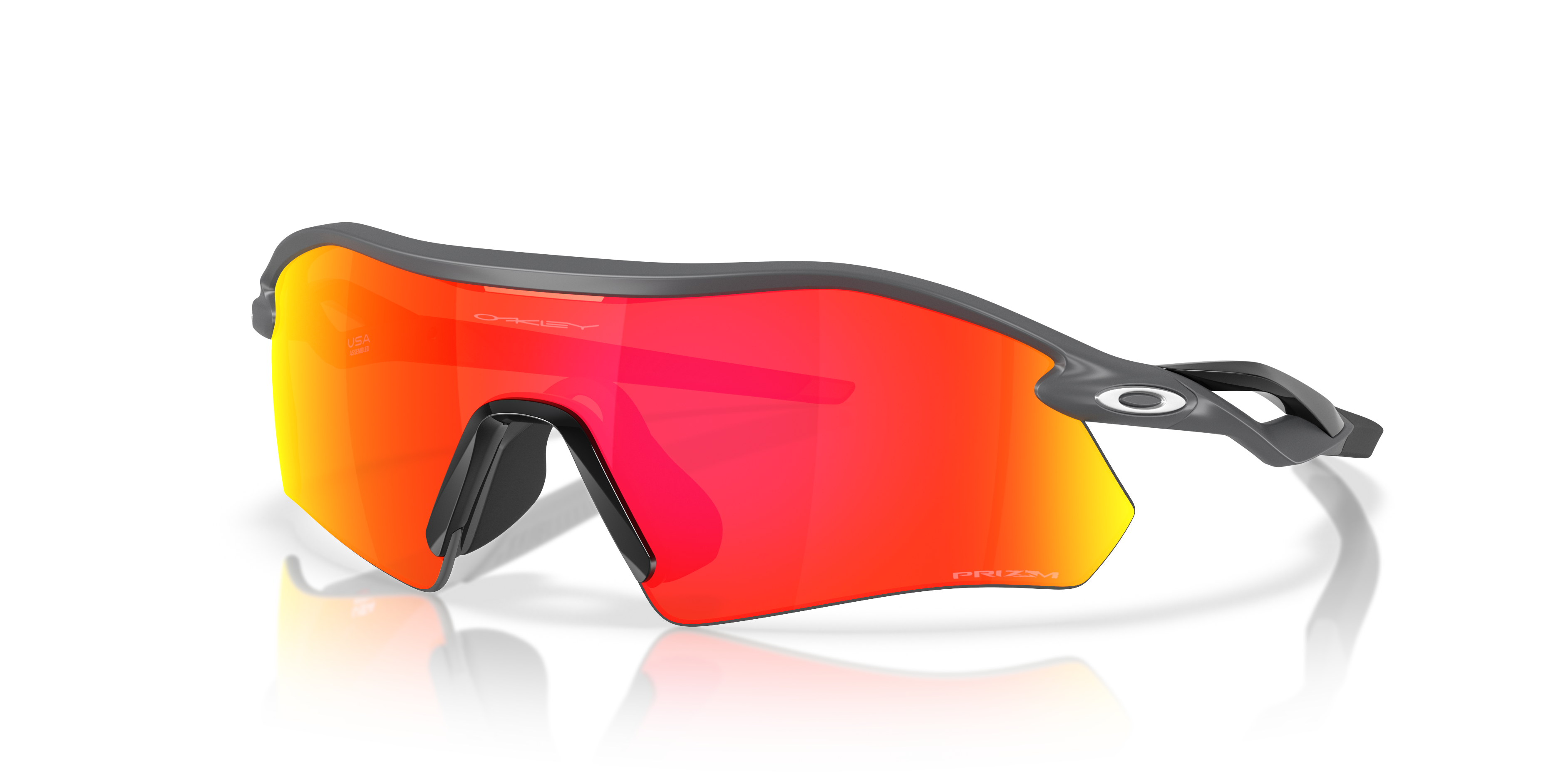 Radar® Plate​ Grijs KunststofSunglass Frames van B24, Hoekweergave