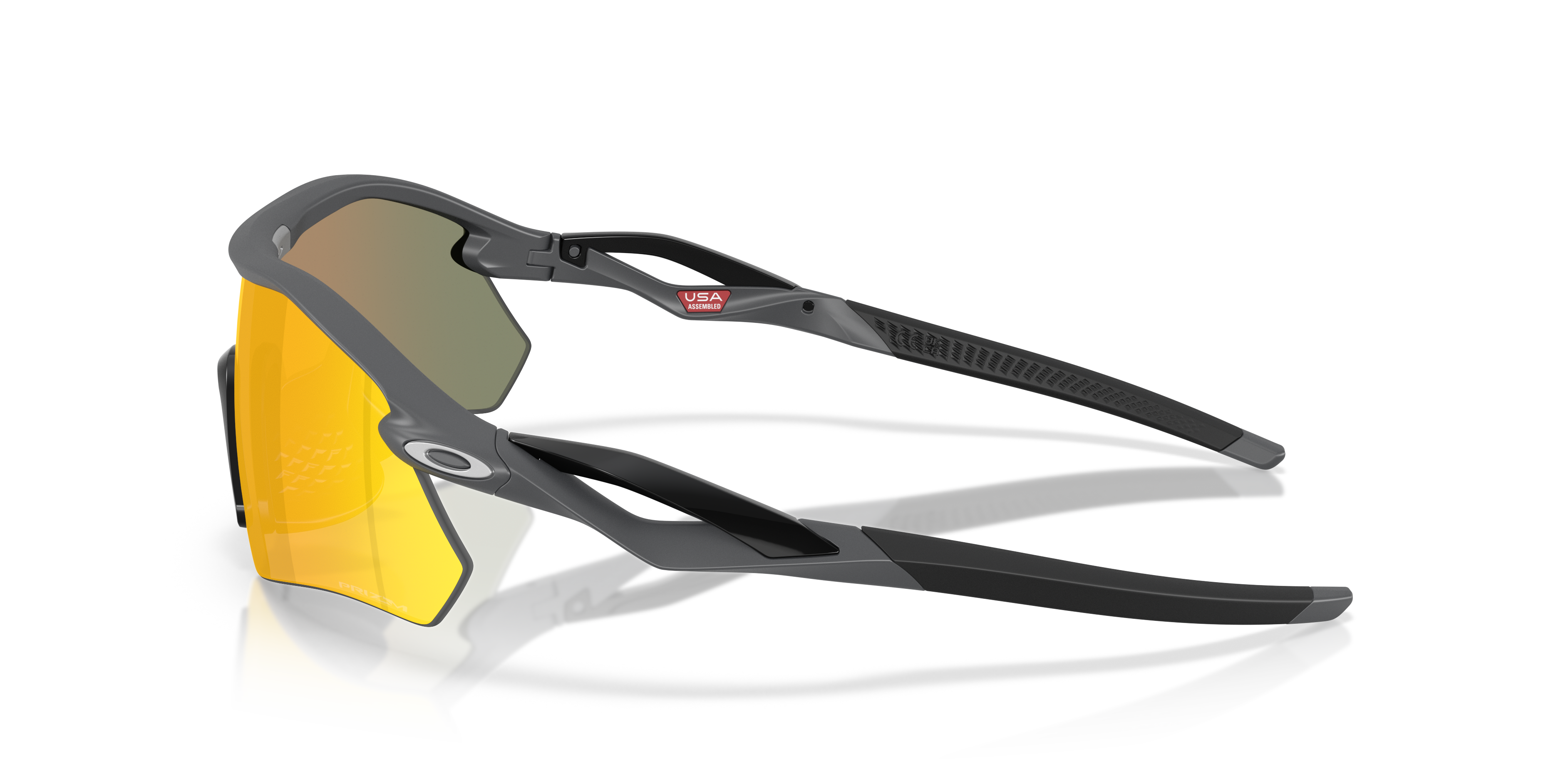 Radar® Plate​ Grijs KunststofSunglass Frames van B24, Zijaanzicht