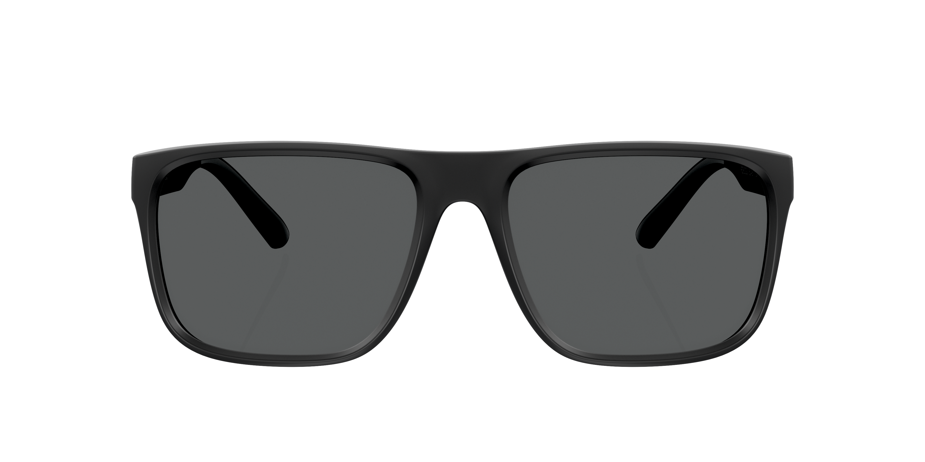 FZ6002U Matzwart KunststofSunglass Frames van B24, met getinte lenzen