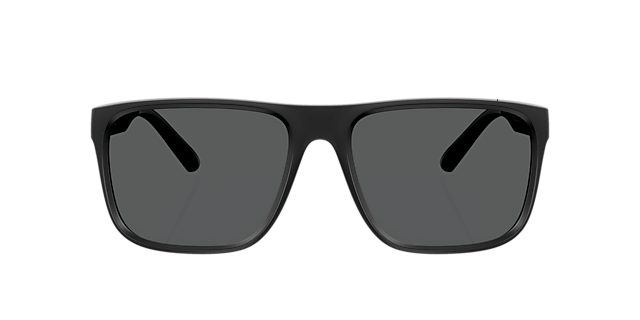 FZ6002U Matzwart KunststofSunglass Frames van B24, met getinte lenzen