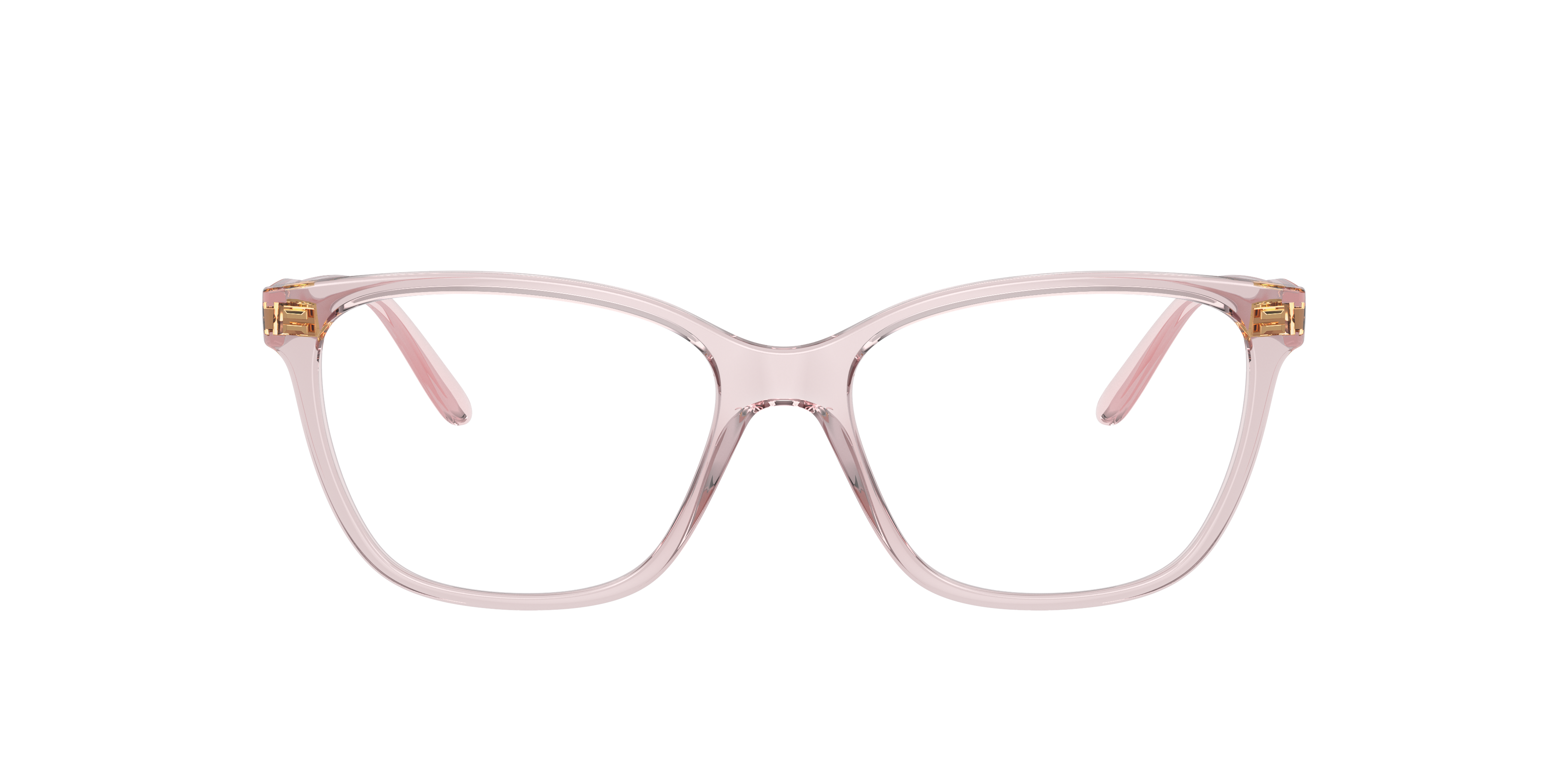 Vogue Eyewear 8056597926522 Pink Transparent/transparent Pink/black, Size: Small