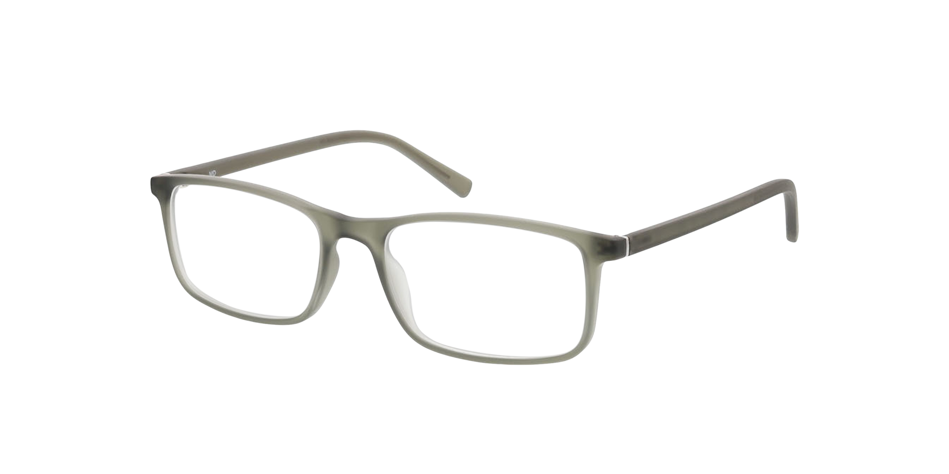 Bern Matt Crystal Green KunststoffEyeglass Frames von B24, Dreiviertelansicht