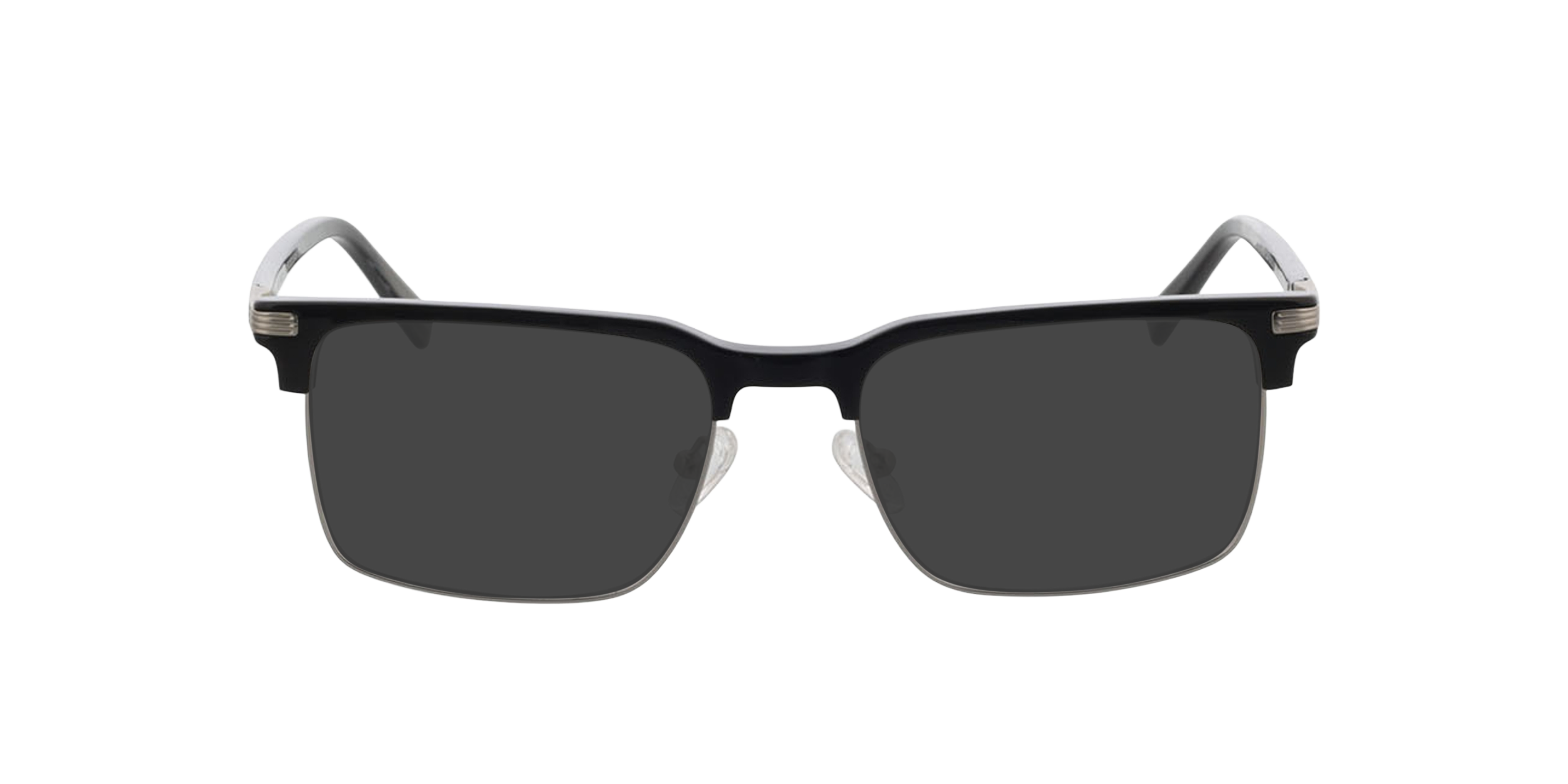 Irvine Schwarz MetallEyeglass Frames von B24, mit getönten Gläsern