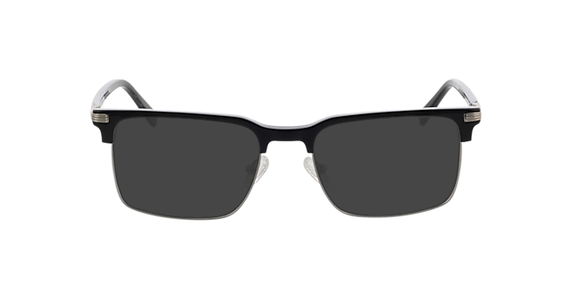 Irvine Schwarz MetallEyeglass Frames von B24, mit getönten Gläsern