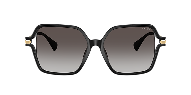 RA5319U Schwarz glänzend KunststoffSunglass Frames von B24, mit getönten Gläsern