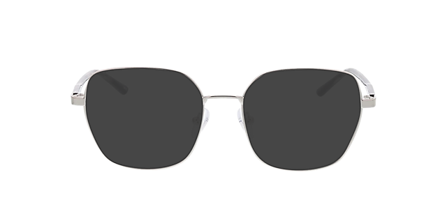 Genua Zilver & grijs hoorn MetaalEyeglass Frames van B24, met getinte lenzen