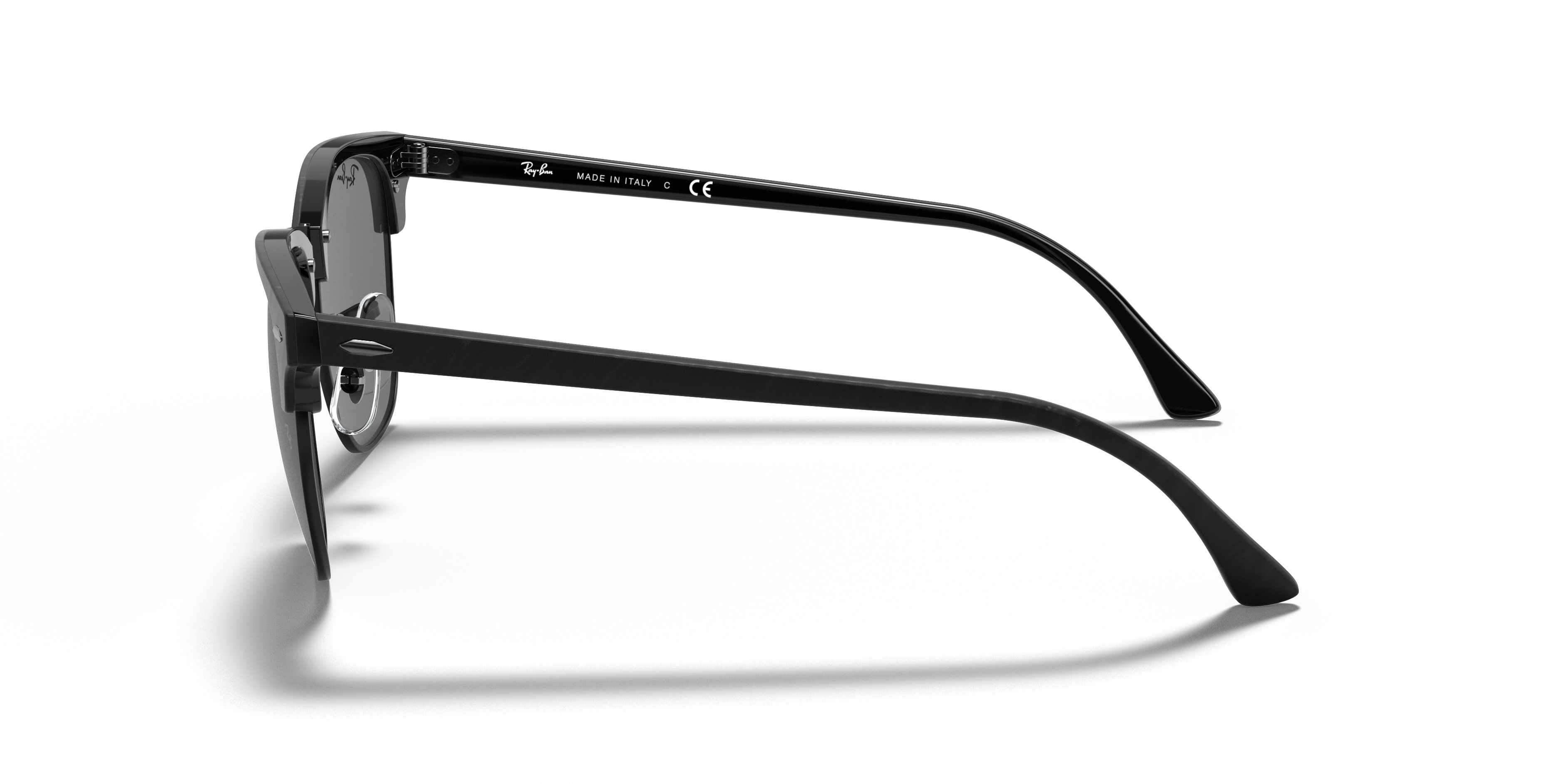 RB3016 Zwart AcetaatSunglass Frames van B24, Zijaanzicht