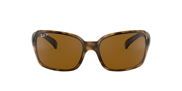 RB4068 Havana KunststofSunglass Frames van B24, met getinte lenzen