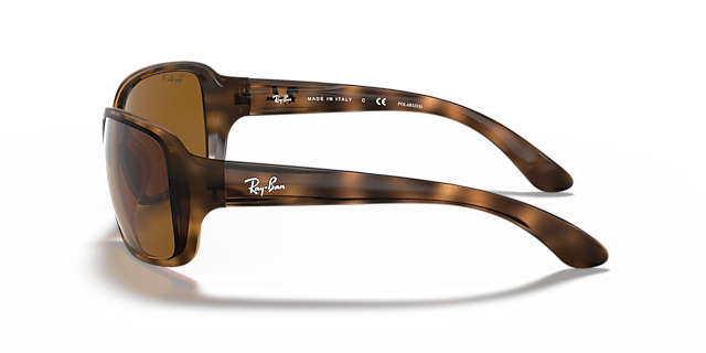 RB4068 Havana KunststofSunglass Frames van B24, Zijaanzicht