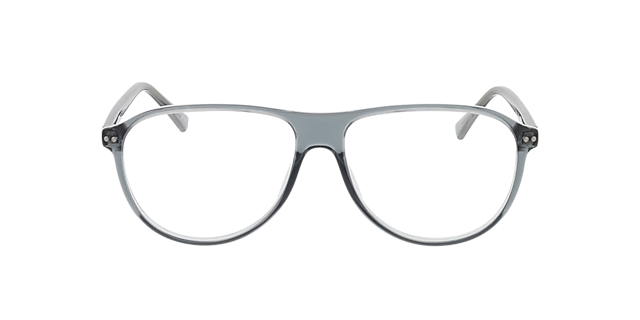 Dallas Crystal Grau KunststoffEyeglass Frames von B24, Vorderansicht