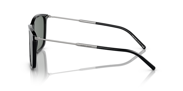 AR8176 Schwarz AcetatSunglass Frames von B24, Seitenansicht