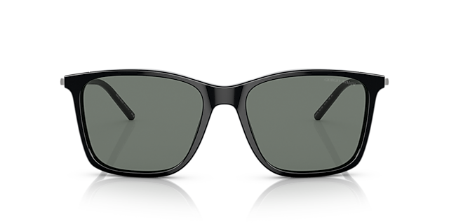 AR8176 Schwarz AcetatSunglass Frames von B24, Vorderansicht