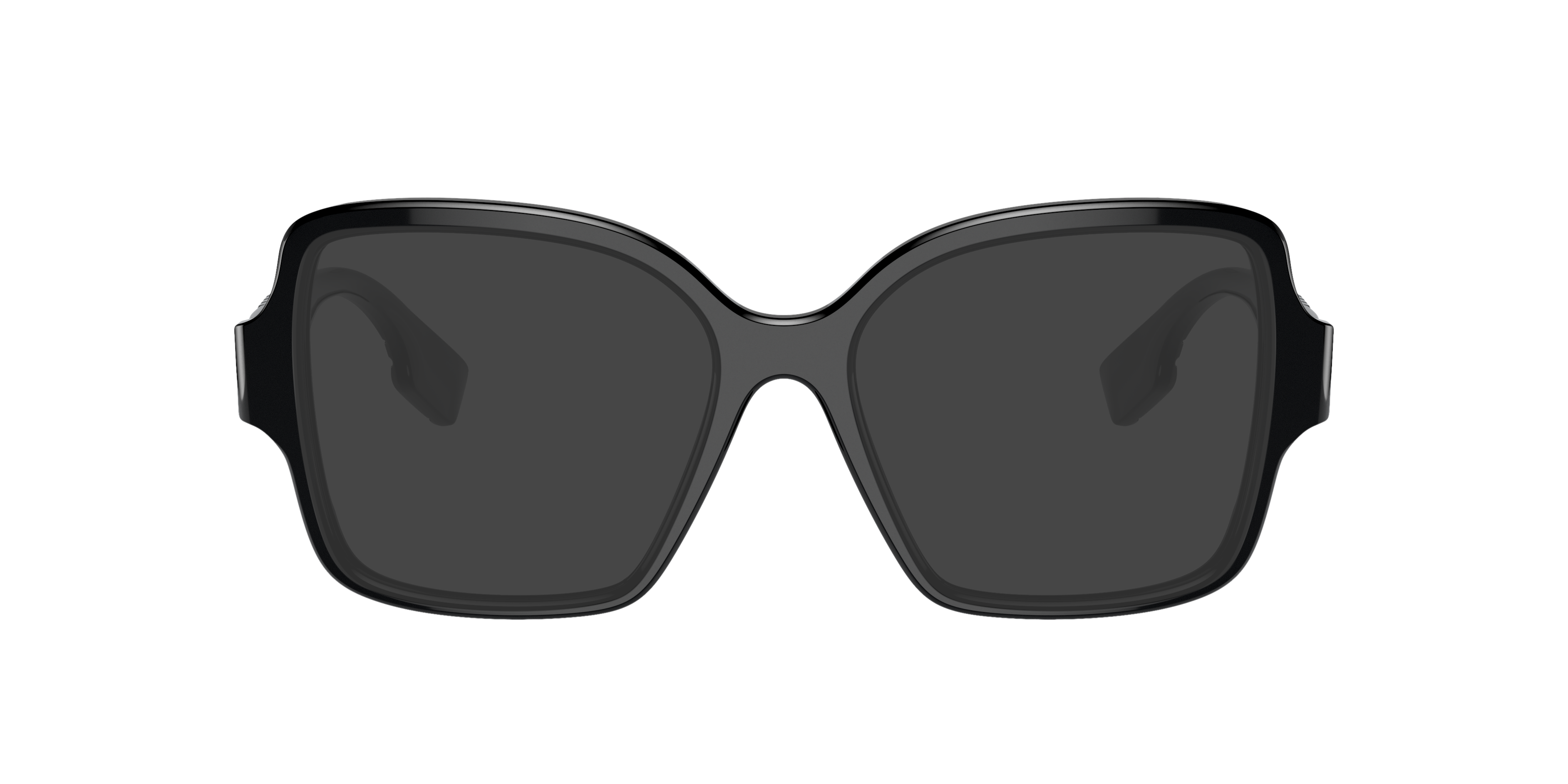 BE2374 Zwart AcetaatEyeglass Frames van B24, met getinte lenzen