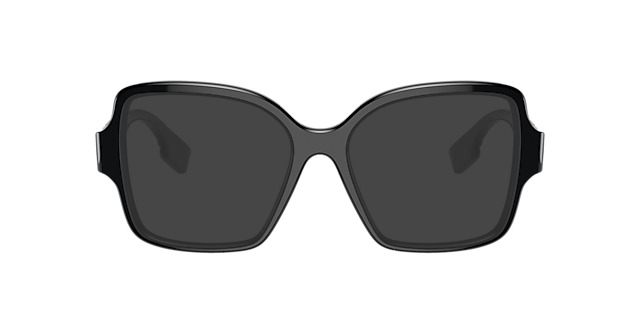 BE2374 Zwart AcetaatEyeglass Frames van B24, met getinte lenzen