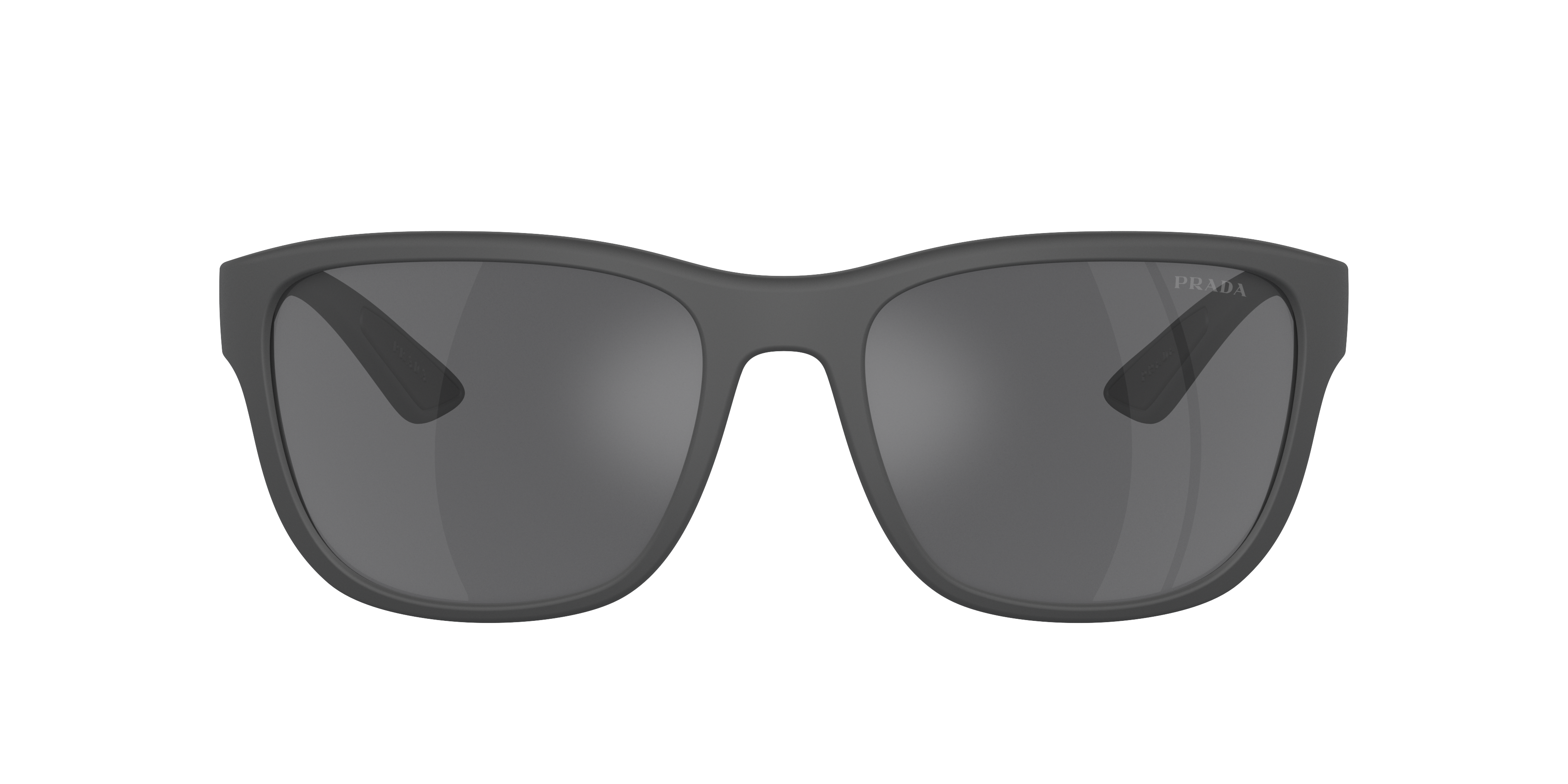 PS 01US Grijs Rubber KunststofSunglass Frames van B24, met getinte lenzen