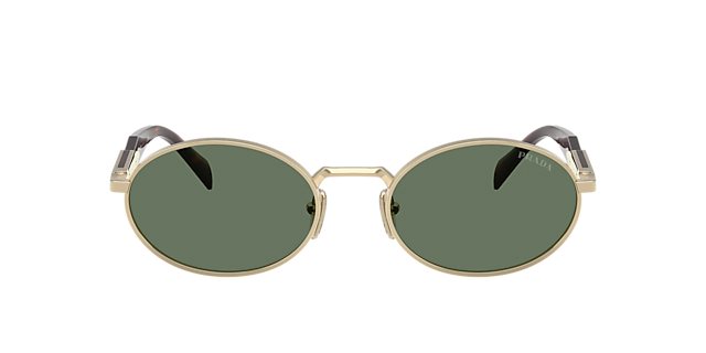 PR 65ZS Hellgold MetallSunglass Frames von B24, mit getönten Gläsern