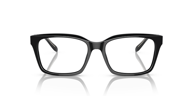 EA3219 Zwart AcetaatEyeglass Frames van B24, Vooraanzicht