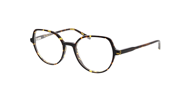Elena Havana AcetatEyeglass Frames von B24, Dreiviertelansicht