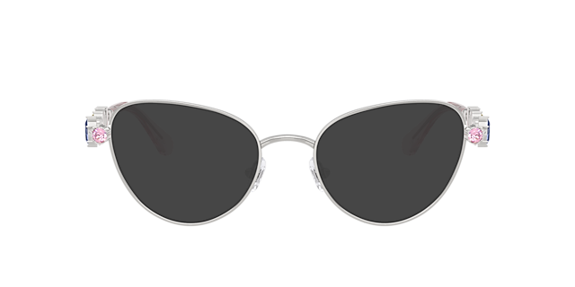 SK1024 Zilver MetaalEyeglass Frames van B24, met getinte lenzen