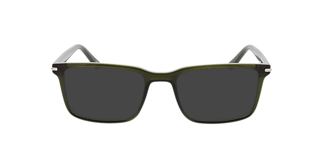 Williamsburg Crystal Dark Green KunststoffEyeglass Frames von B24, mit getönten Gläsern