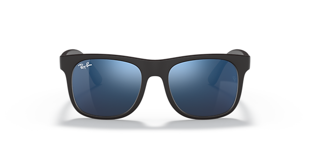 RB9069S Rubber Black KunststoffSunglass Frames von B24, Vorderansicht