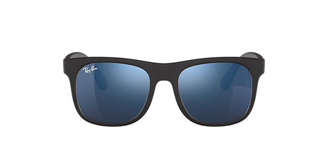 RB9069S Rubber Black KunststoffSunglass Frames von B24, mit getönten Gläsern