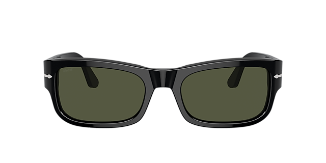 PO3326S Zwart AcetaatSunglass Frames van B24, met getinte lenzen