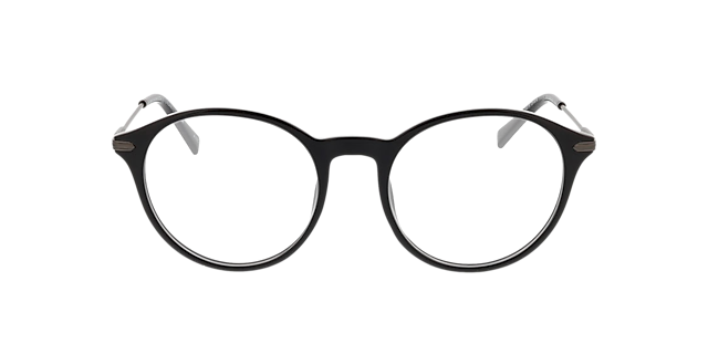 Omaha Black & Matt Gun KunststoffEyeglass Frames von B24, Vorderansicht