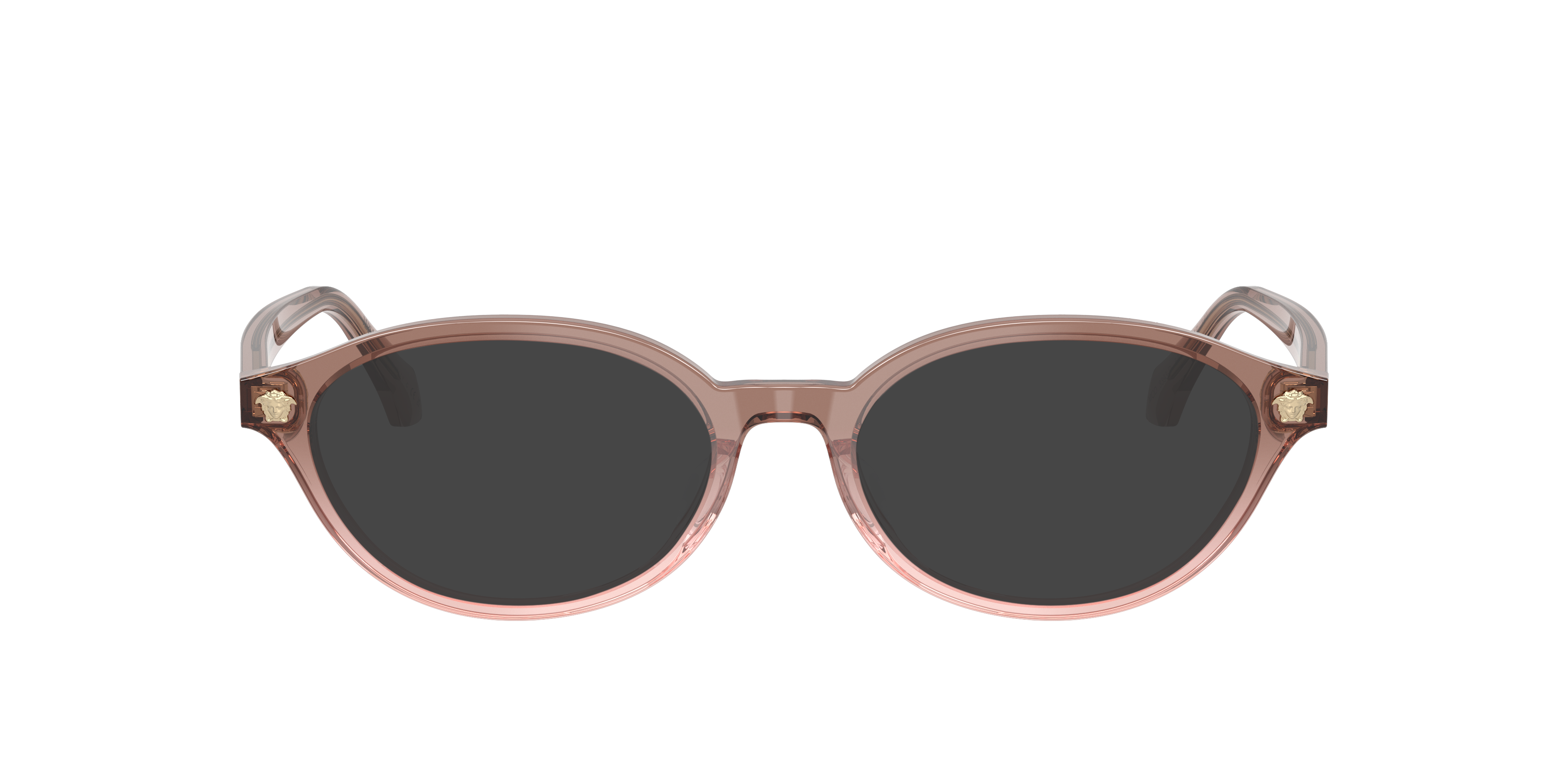 VE3393D Brown & Pink AcetaatEyeglass Frames van B24, met getinte lenzen