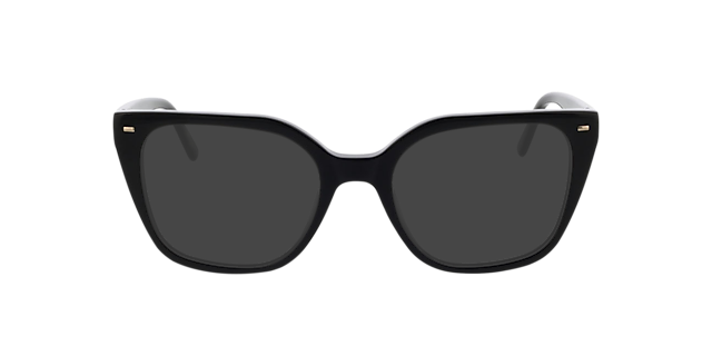 Beverly Zwart AcetaatEyeglass Frames van B24, met getinte lenzen