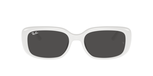 Ray-Ban - RB4421D, Weiß/black/White, Größe: Large