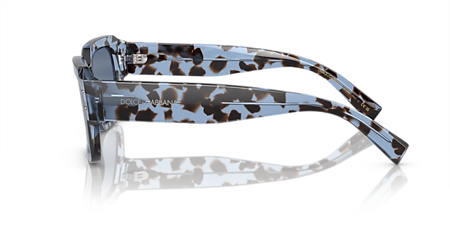 DG4460 Havana Blue AcetatSunglass Frames von B24, Seitenansicht