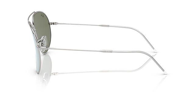 RBR0101S Zilver MetaalSunglass Frames van B24, Zijaanzicht