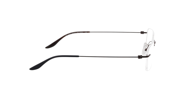 Brentwood Matt Brown MetallEyeglass Frames von B24, Seitenansicht