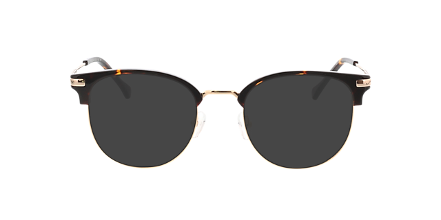 Wimbledon Gold  &  Brown MetallEyeglass Frames von B24, mit getönten Gläsern