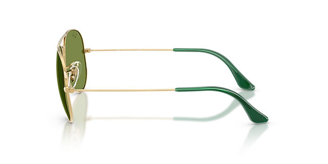 RB3025 Arista Gold MetallSunglass Frames von B24, Seitenansicht