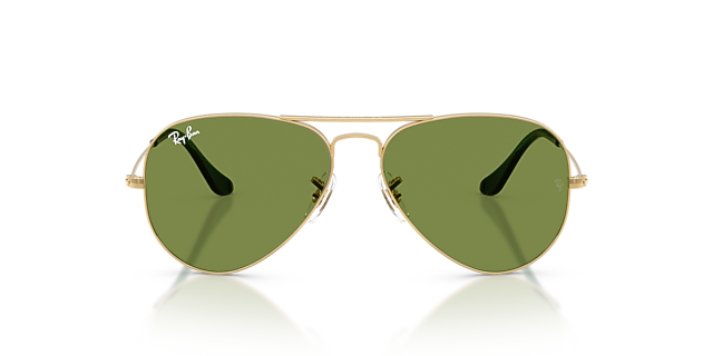 RB3025 Arista Gold MetallSunglass Frames von B24, Vorderansicht