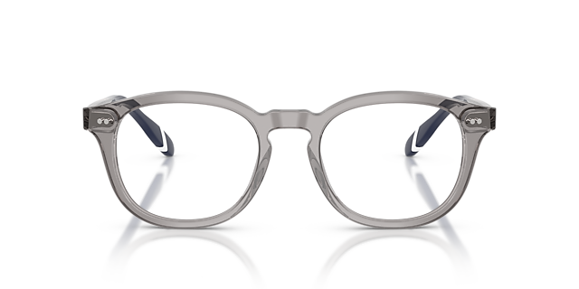 PH2267 Glanzend Transparant Grijs AcetaatEyeglass Frames van B24, Vooraanzicht