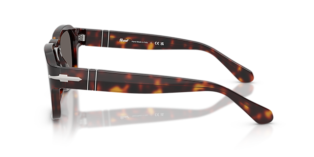 PO3386S Havana AcetatSunglass Frames von B24, Seitenansicht