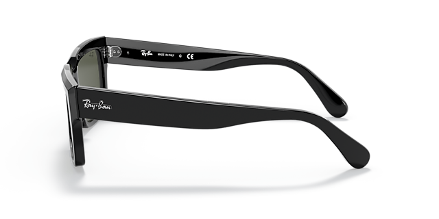 RB2191 Schwarz AcetatSunglass Frames von B24, Seitenansicht