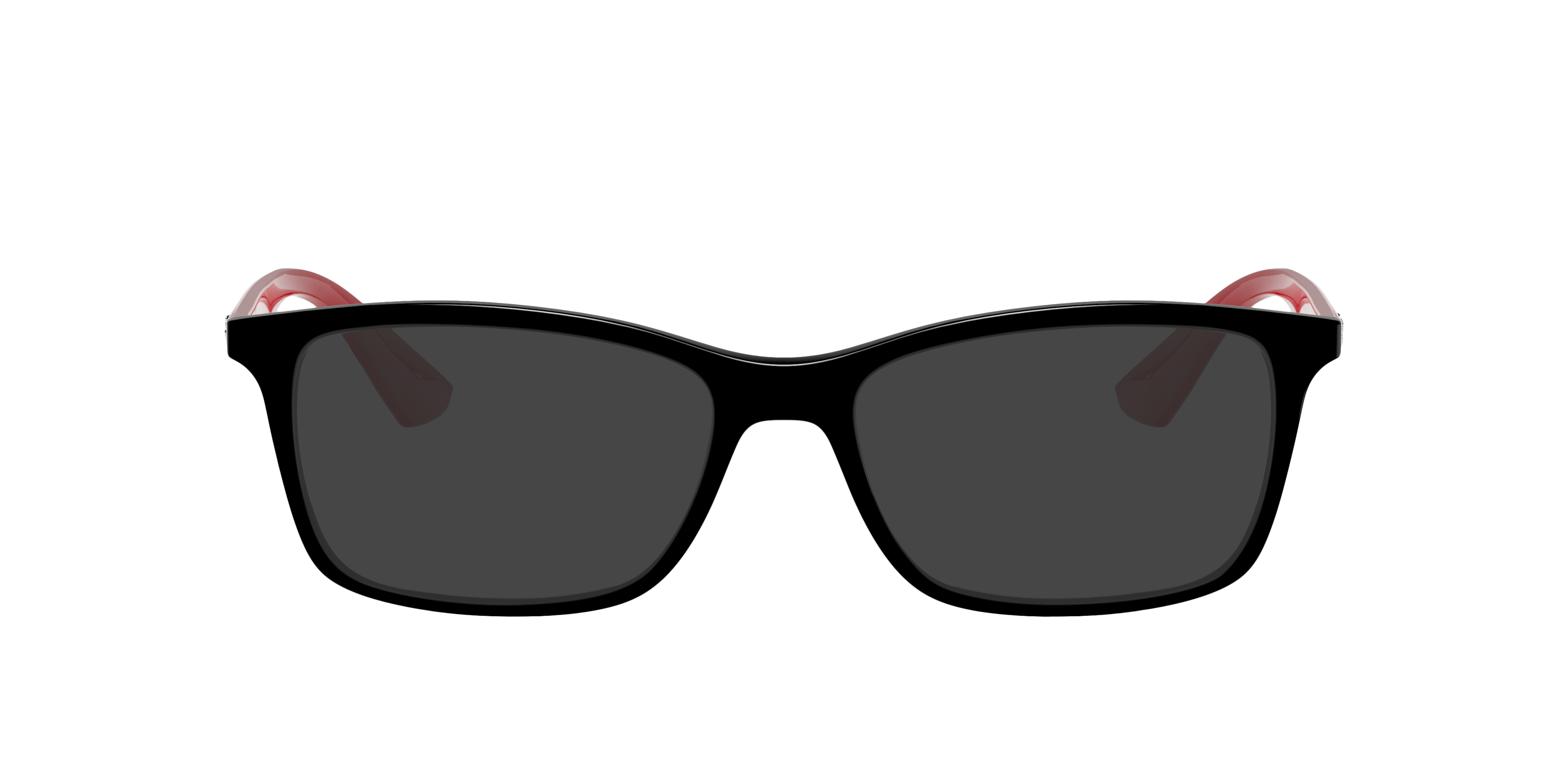 RB7047 Schwarz KunststoffEyeglass Frames von B24, mit getönten Gläsern