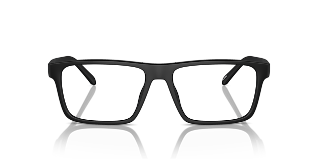 AN7251U Matt Schwarz KunststoffEyeglass Frames von B24, Vorderansicht