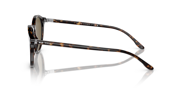 PH4193 Glanzend donker Havana AcetaatSunglass Frames van B24, Zijaanzicht