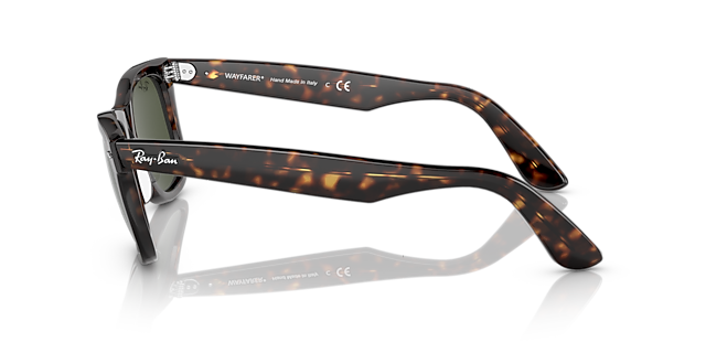 Original Wayfarer Bio-Based Havana AcetaatSunglass Frames van B24, Zijaanzicht