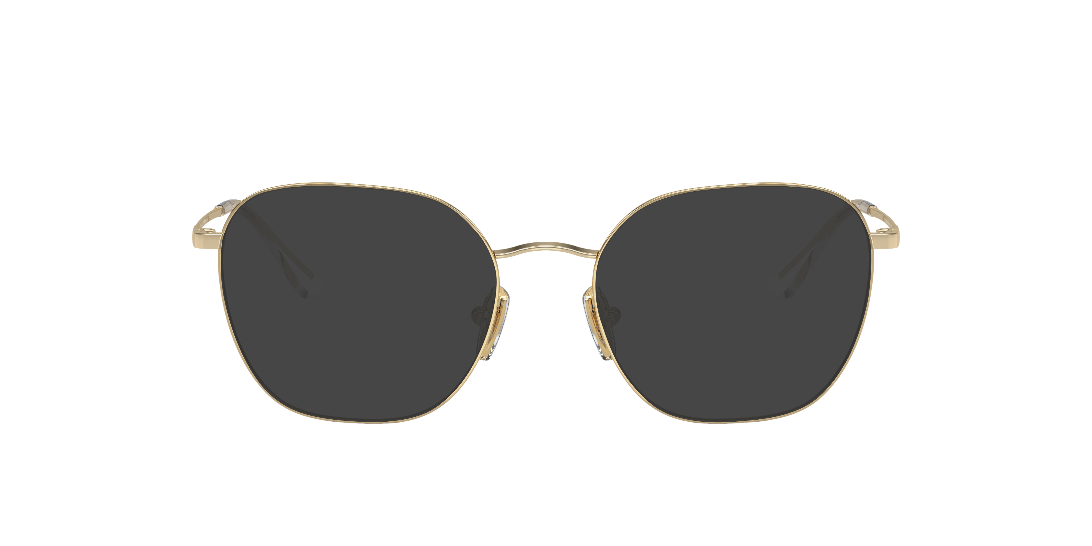 VO4178 Lichtgoud MetaalEyeglass Frames van B24, met getinte lenzen