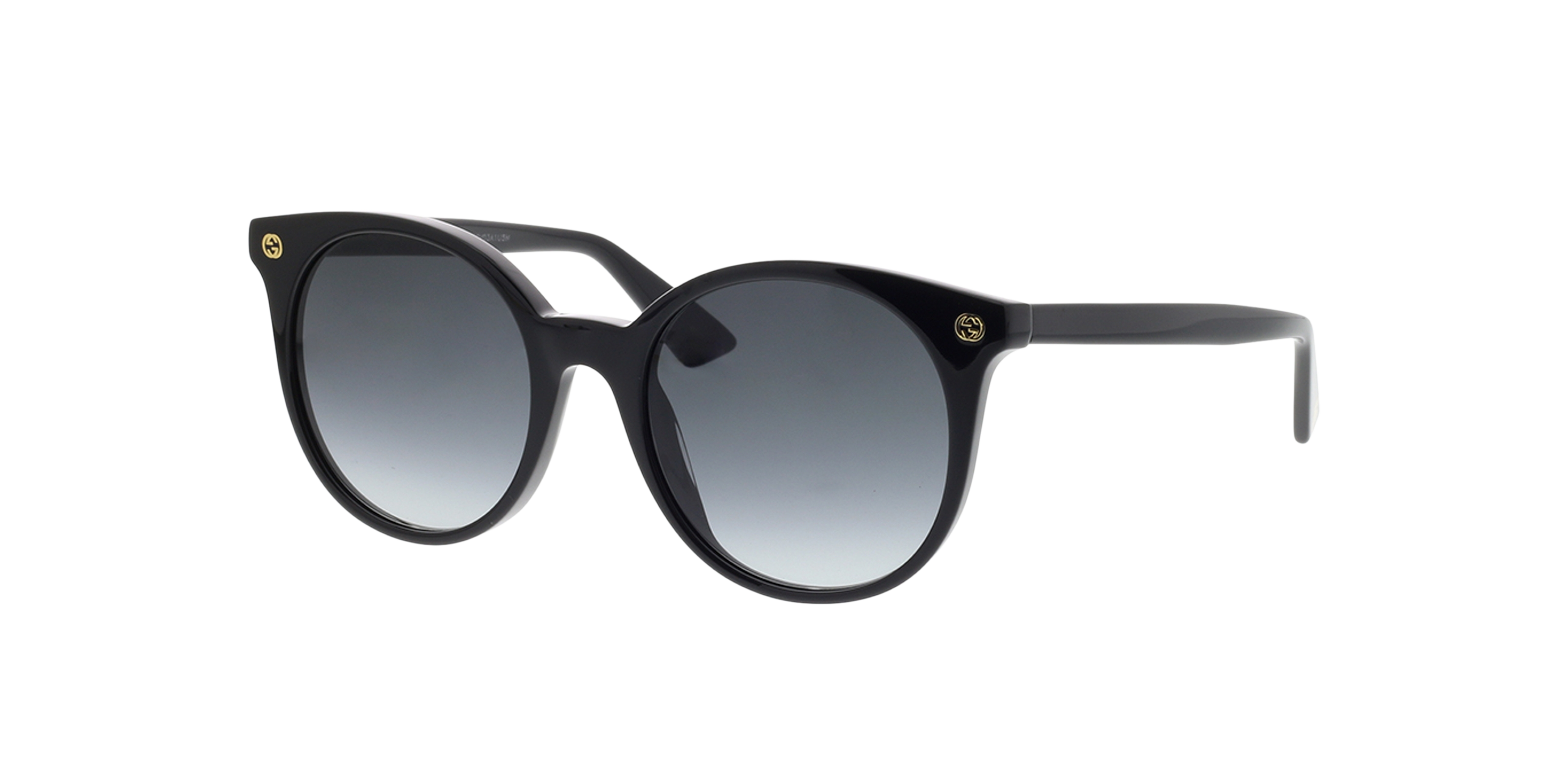 GG0091S Zwart AcetaatSunglass Frames van B24, Hoekweergave